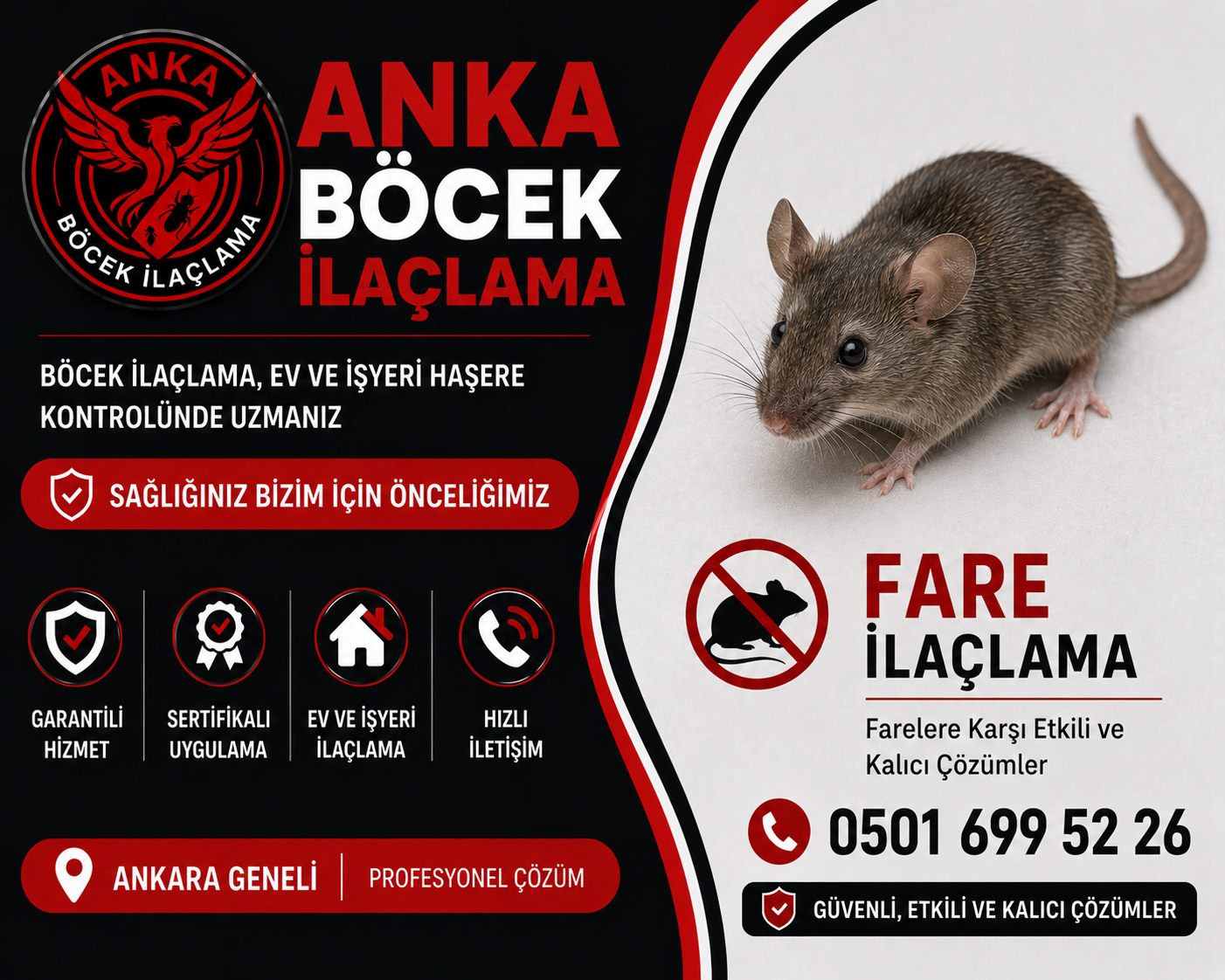 Bala Fare İlaçlama