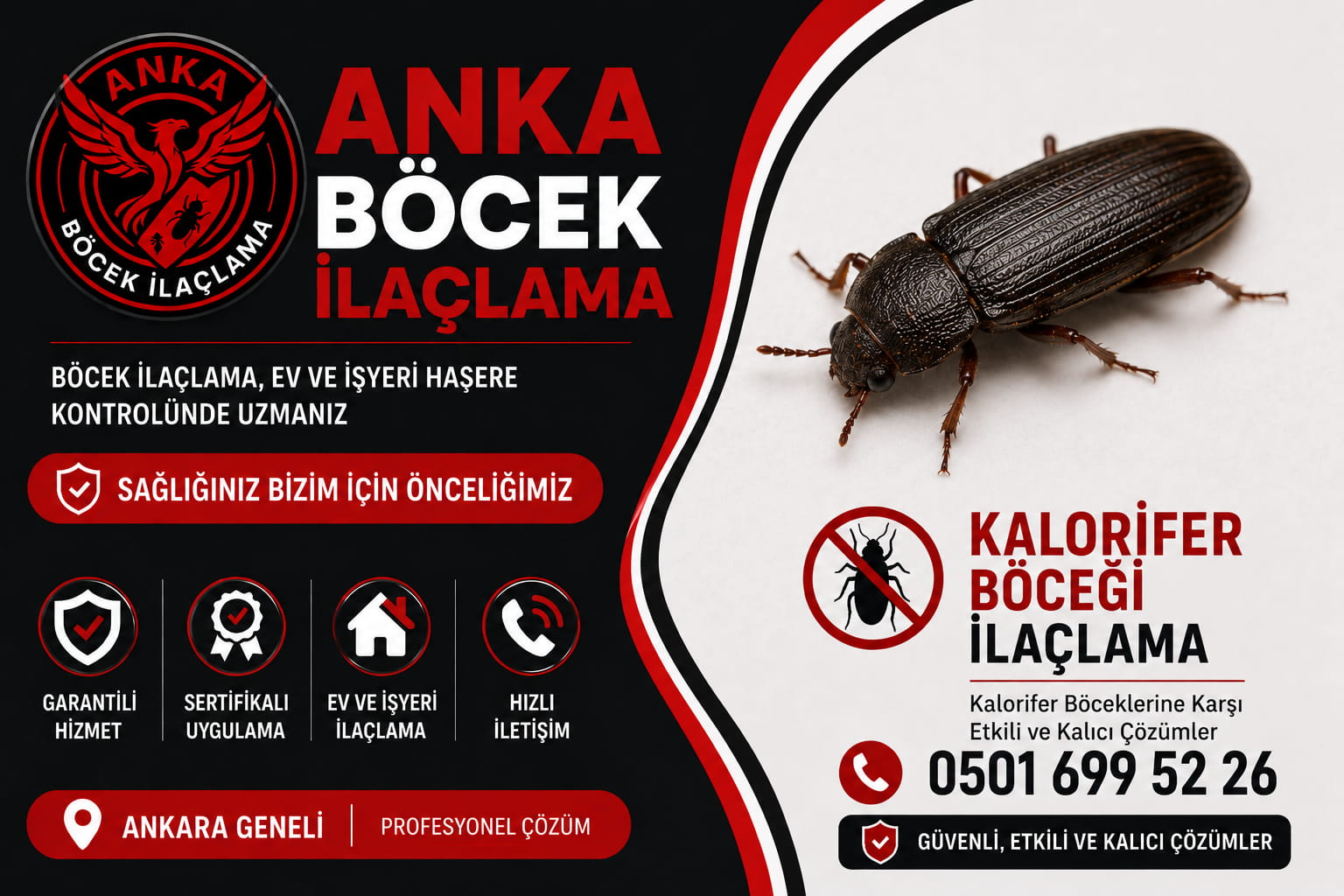 Bala Kalorifer Böceği İlaçlama