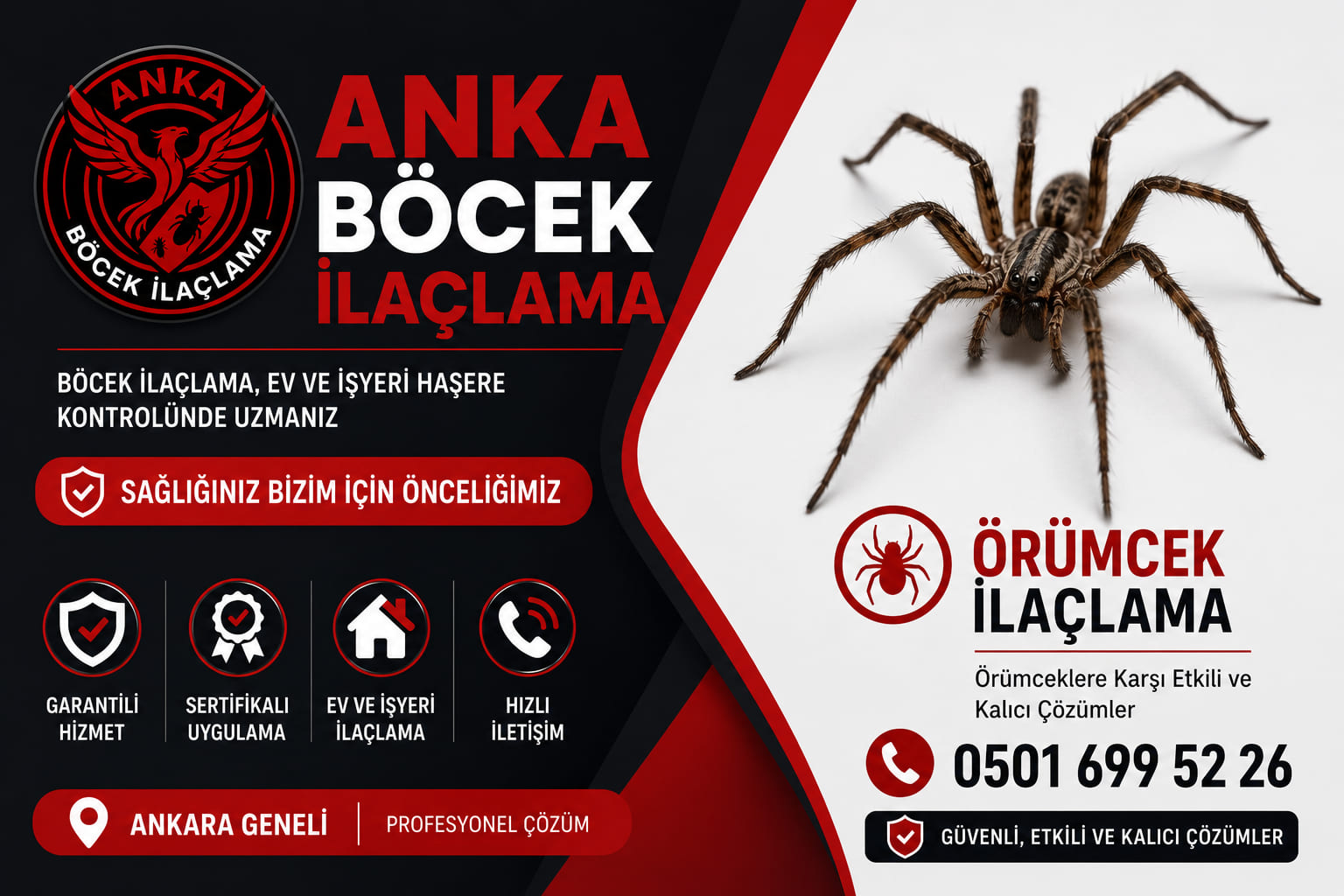 Bala Örümcek İlaçlama