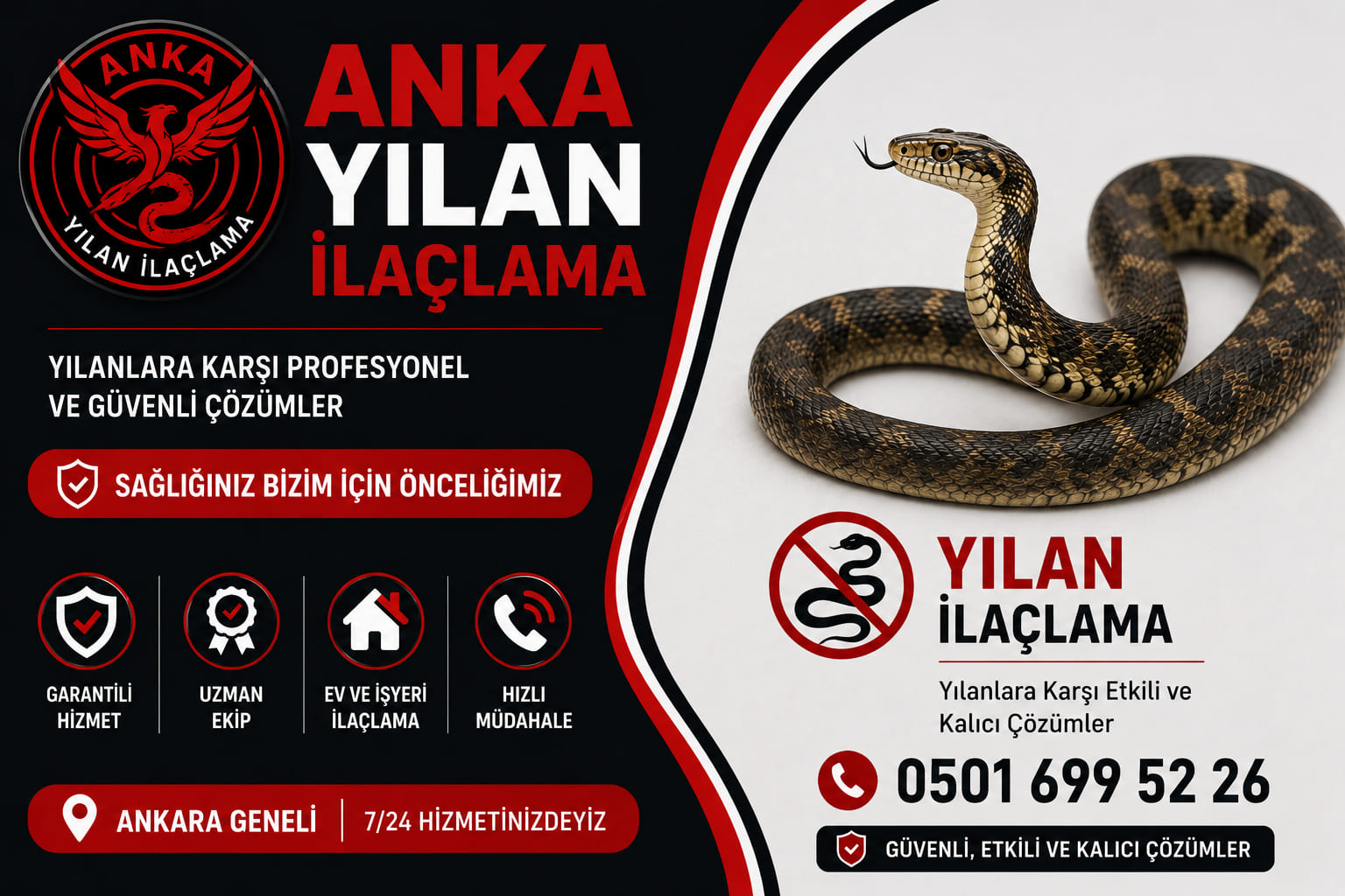 Bala Yılan İlaçlama